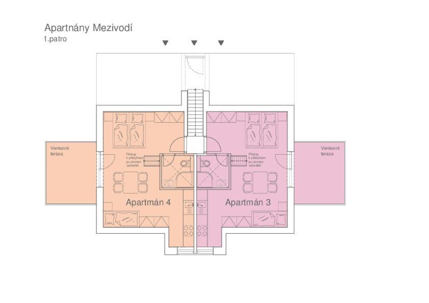 Apartmany Mezivodi Kycera Ngoại thất bức ảnh
